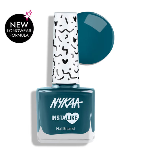 NYKAA Nail Enamel Teal TBT 369 9 Ml