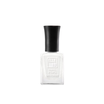 ELLE 18 NAIL POP GEL FINISH - G4 White 10 MILLI_LITRE