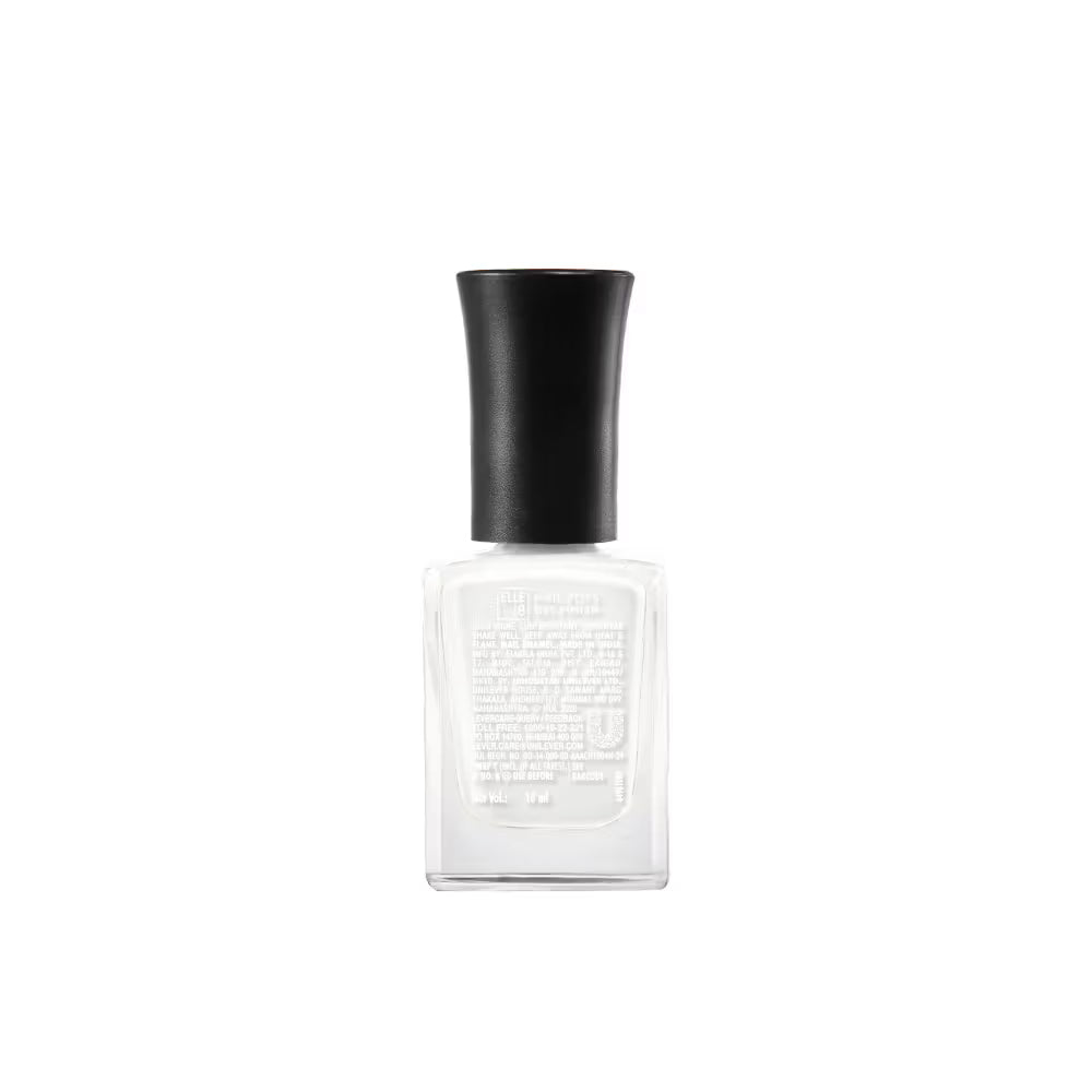 ELLE 18 NAIL POP GEL FINISH - G4 White 10 MILLI_LITRE