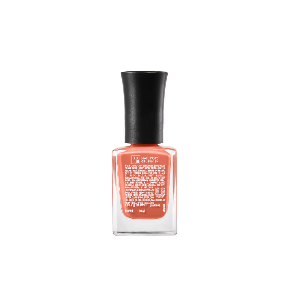 ELLE 18 NAIL POP GEL FINISH - G21 Peach 10 MILLI_LITRE