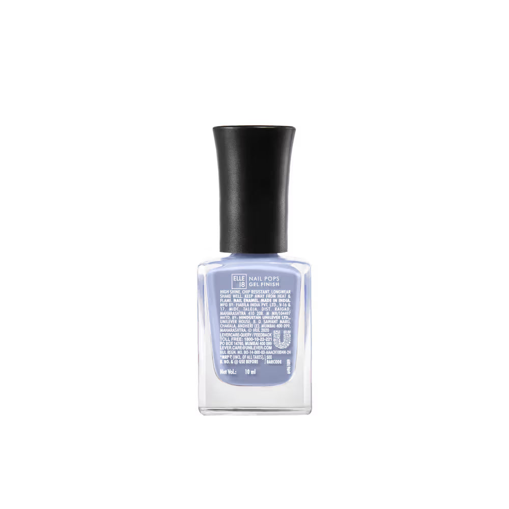 ELLE 18 NAIL POP GEL FINISH - G25 Light Blue 10 MILLI_LITRE