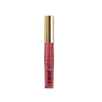 Lakme Superglow Vit C Lip Gloss - HOT PINK