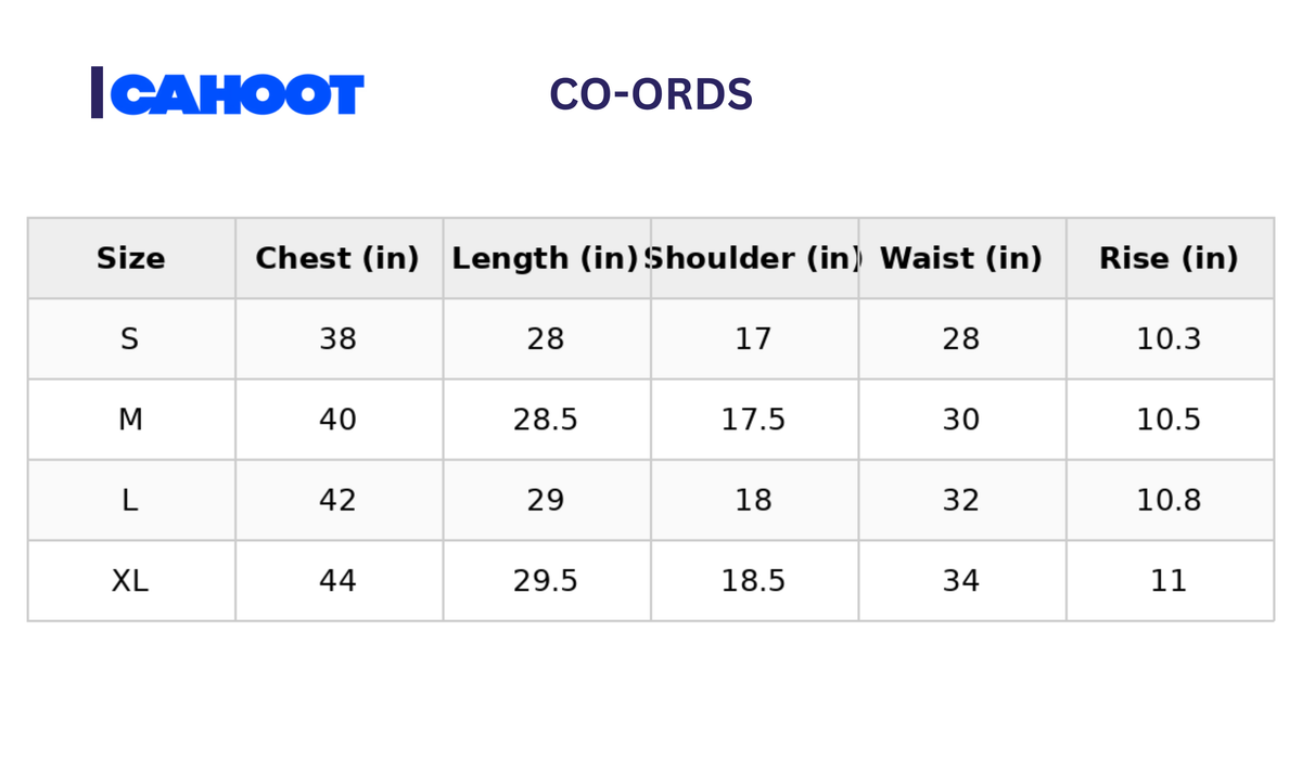 Size guide