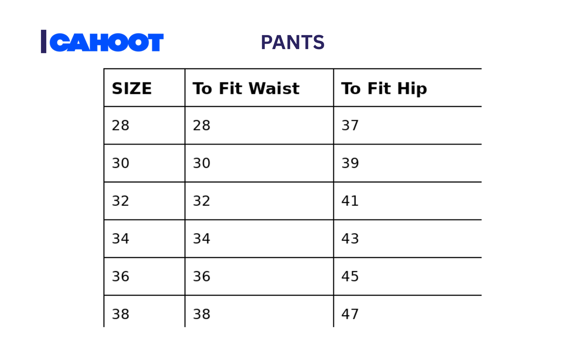 Size guide