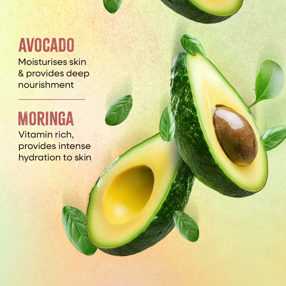 NYKAA NATURAL SKIN SECRETS AVOCADO+MORINGA Sheet Mask 20 GRAM