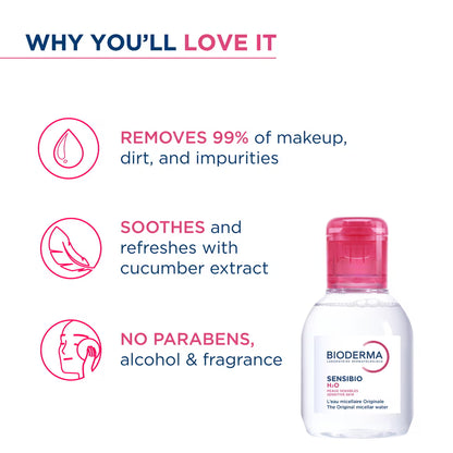 Bioderma Sensibio H2O Makeup Removaer 100 MILLI_LITRE
