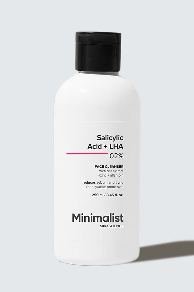 Minimalist 2% Salicylic Acid + LHA Cleanser 100 MILLI_LITRE