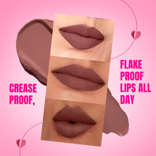 ELLE 18 MATTE MAX LIQUID LIP -NUDE SPICE