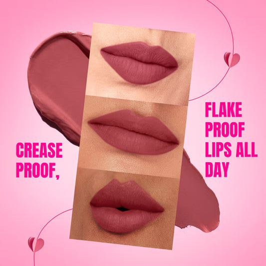 ELLE 18 MATTE MAX LIQUID LIP -NUDE PETAL