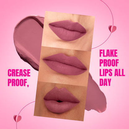 ELLE 18 MATTE MAX LIQUID LIP -ROSE DUST