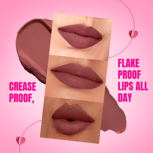 ELLE 18 MATTE MAX LIQUID LIP -NUDE HONEY
