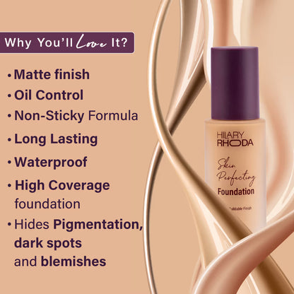 HILARY RHODA SKIN PERFECTING SPF 15PA++ 05 SPICED SAND