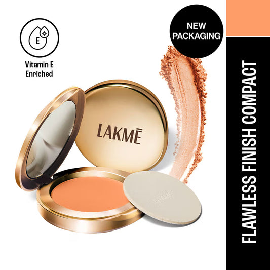 LAKME 9TO5 SUPER MATE COMPACT+ NIACINAMIDE - APRICOT 6 g