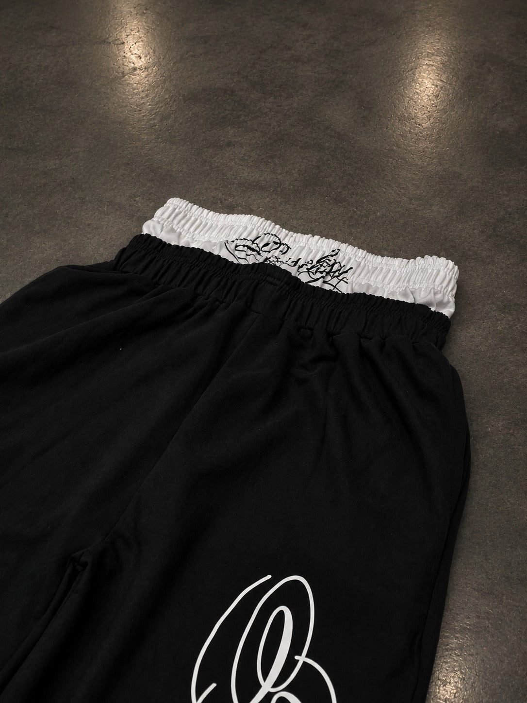 Scriptline Black Baggy Pants