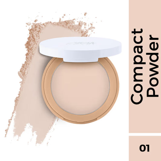 Nykaa All Day Matte Compact Powder - Ivory 01 8 GRAM