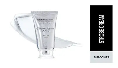 Faces Canada Strobe Cream | Instant Illumination Intense Hydration Highlighter Silver 30 gm