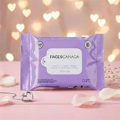 Faces Canada Fresh Clean Glow Makeup Remover Wipes 72 PIECE