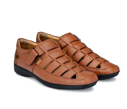 Latest Trerndy Men’s Sandals | Premium Roman Style Outdoor Sandals for Men & Boys | Comfortable Casual Daily Wear Sandal with Strong Sole - image 3