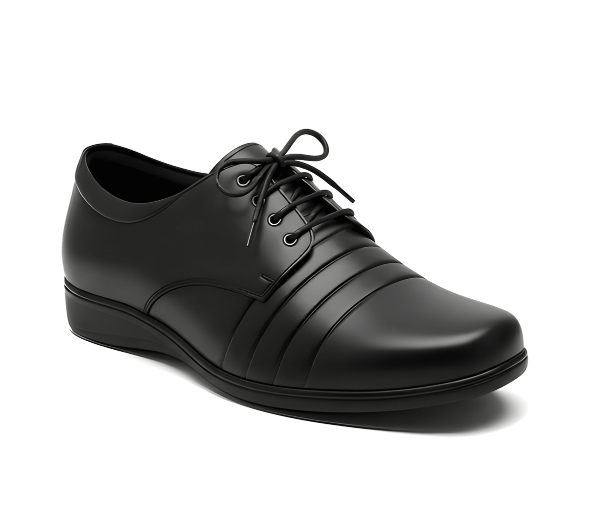 WUGO - Latest Trendy Men Formal Shoes | Black Derby Shoes | Office Shoes For Men's & Boys product image