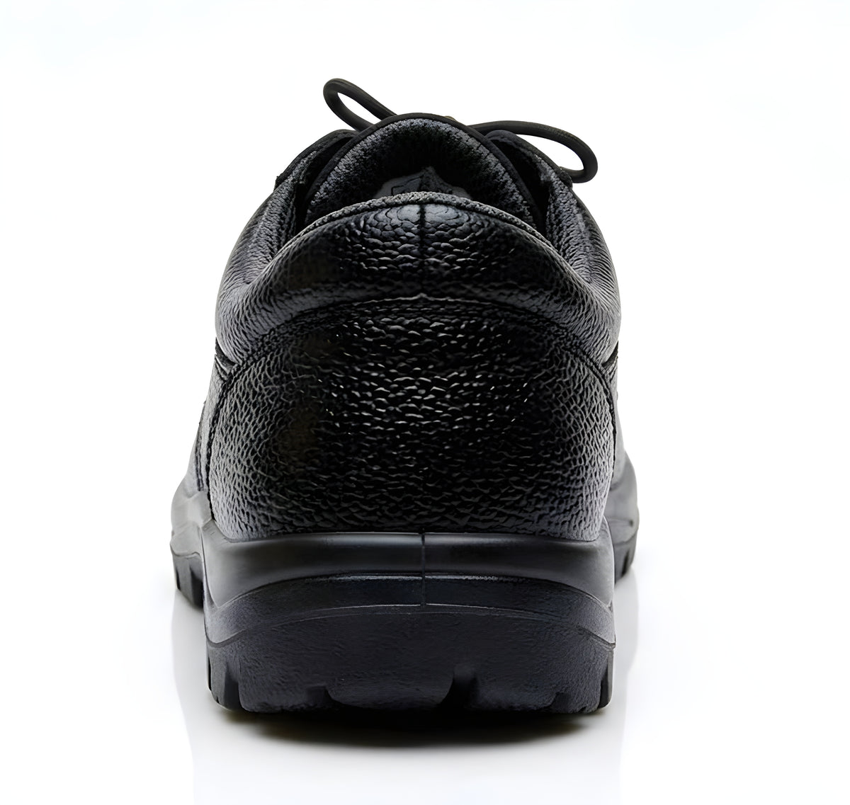 Latest Premium Genuine Mild Leather Police Safety Shoes for Men | Steel Toe Heavy Duty Tactical Industrial Work Shoes | Durable Anti-Skid Security Footwear For Men