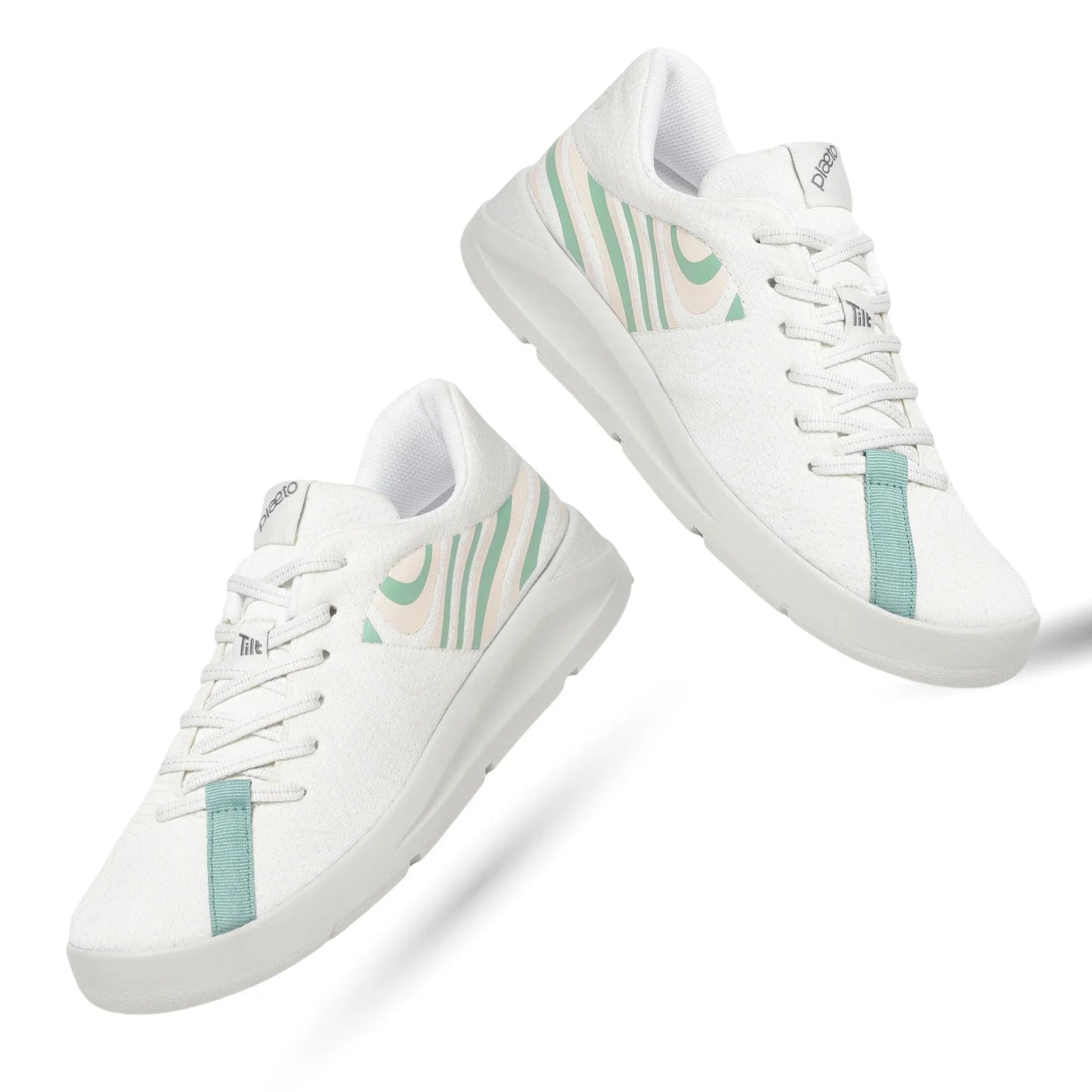 Women's Coast White Sports Shoes