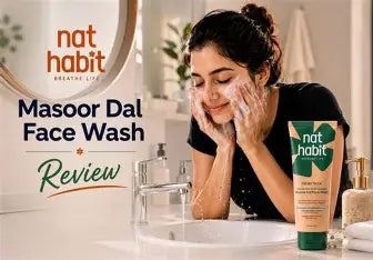 Nat Habit Fresh Tikta Masoor Dal Face Wash 90g