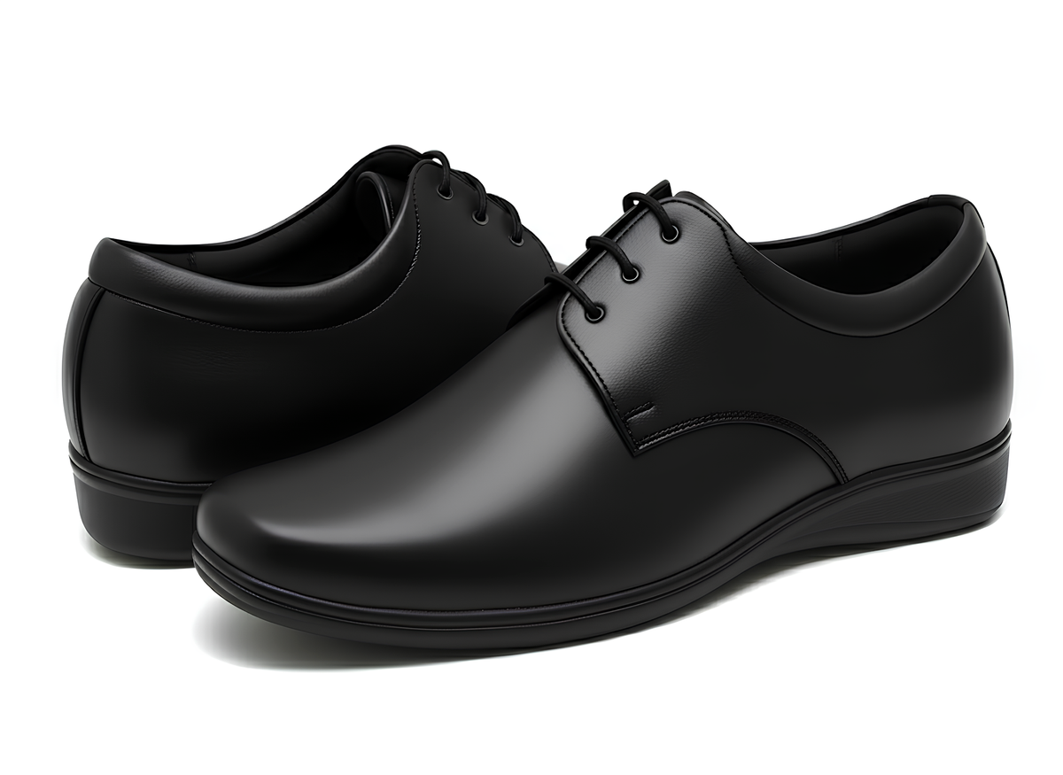 WUGO - Latest Luxury Men Formal Shoes | Black Derby Shoes | Office Shoes For Men's & Boys product image