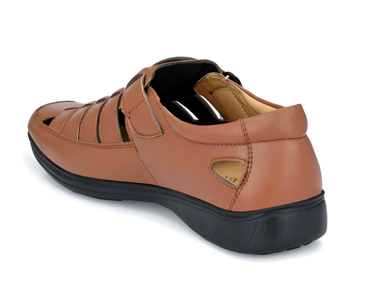 Latest Trerndy Men’s Sandals | Premium Roman Style Outdoor Sandals for Men & Boys | Comfortable Casual Daily Wear Sandal with Strong Sole - image 4