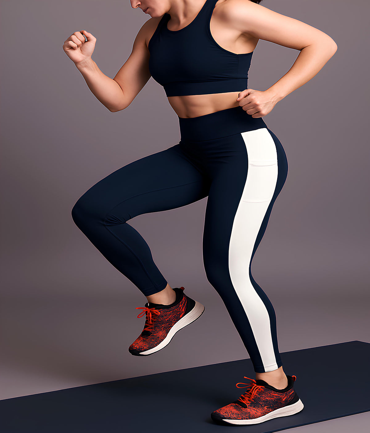 WUGO - High-Performance Gym Leggings for Women | Stretchable Yoga Pants | Premium Comfortable Sportswear for Girls | Perfect for Cardio, Gym & Yoga Activities product image