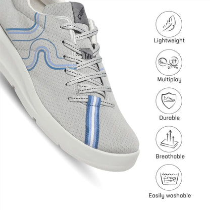 Route 44 Grey Training Shoes for Men Plaeto