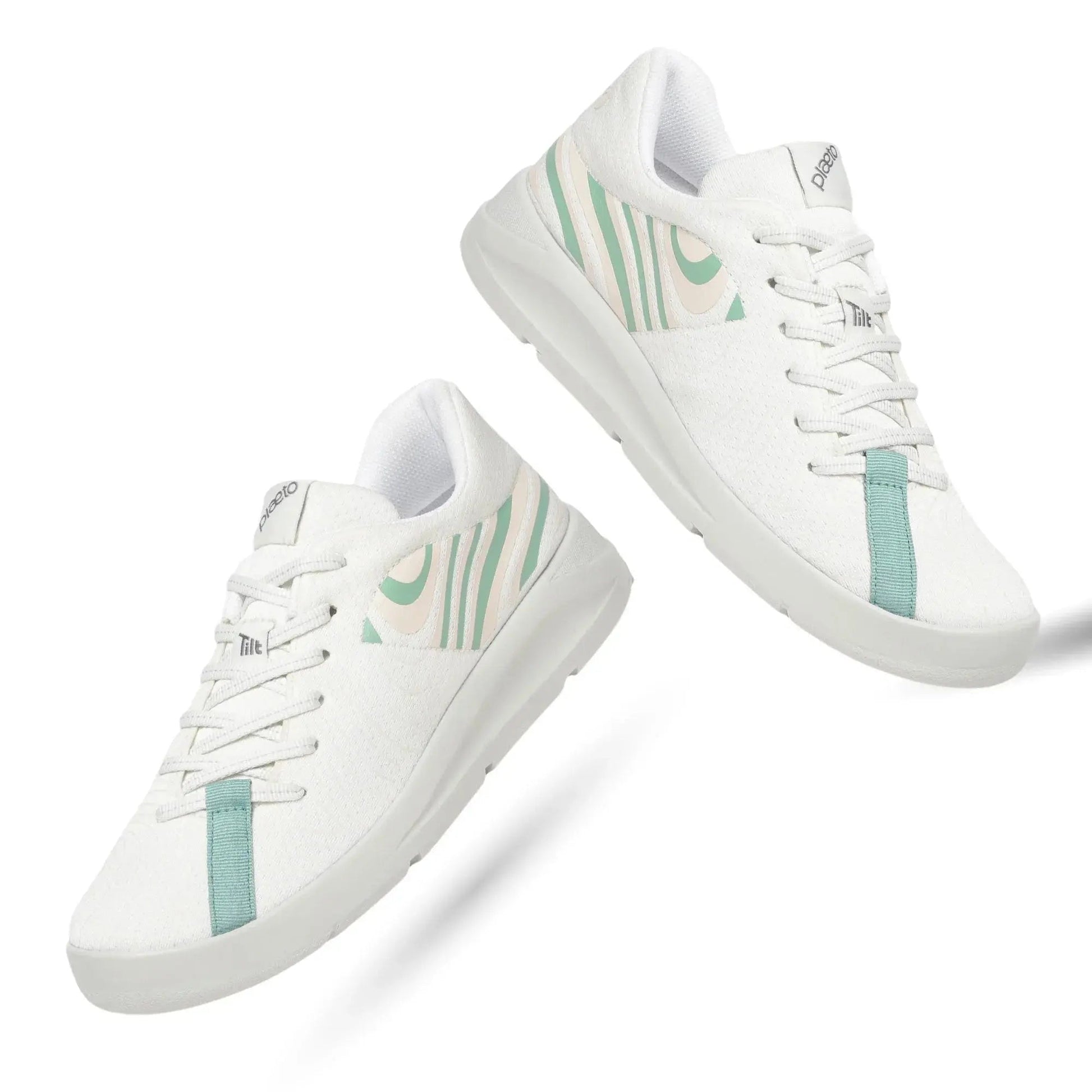 Women’s Coast White Sports Shoes Plaeto