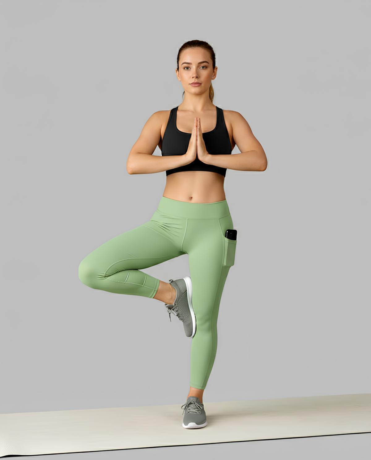 WUGO - Ultra-Soft Workout Leggings for Women | High-Stretch Yoga Pants | Comfortable Gym & Sportswear for Girls | Ideal for Yoga, Cardio & Home Workouts product image
