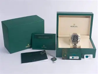 Rolex Cosmograph Daytona Steel Black Dial 126500LN