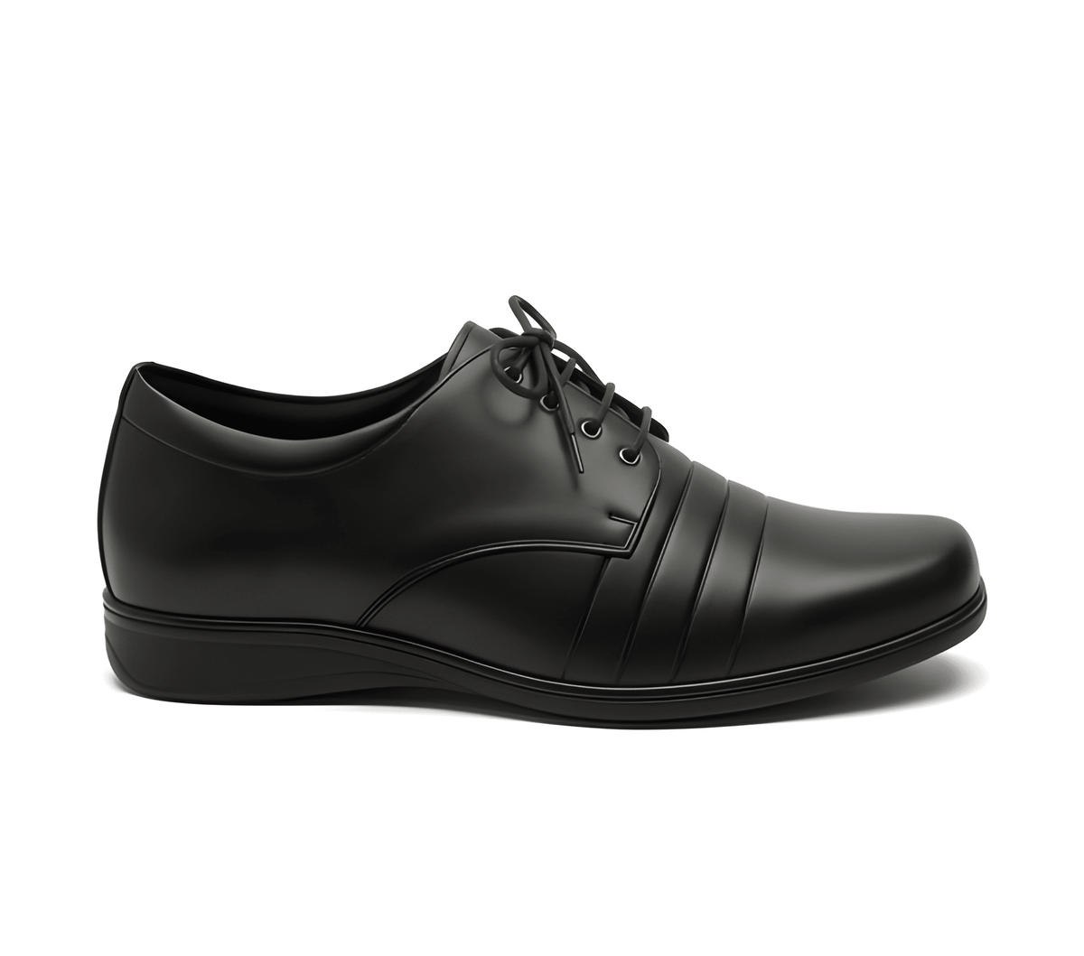 WUGO - Latest Trendy Men Formal Shoes | Black Derby Shoes | Office Shoes For Men's & Boys product image