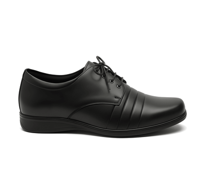 WUGO - Latest Trendy Men Formal Shoes | Black Derby Shoes | Office Shoes For Men's & Boys product image