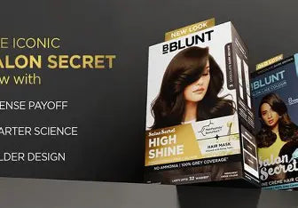 Bblunt 3 Chocolate Dark Brown Hair Colour Shampoo 100 ml