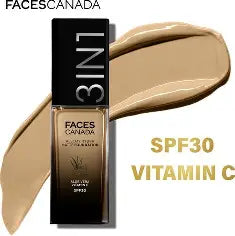 FACES CANADA 3in1 All Day Hydra Matte Foundation - 010 Rich Porcelain