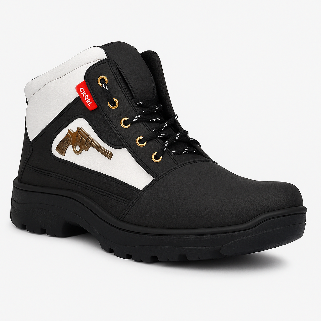 WUGO Men's Black Gun Boots image 2