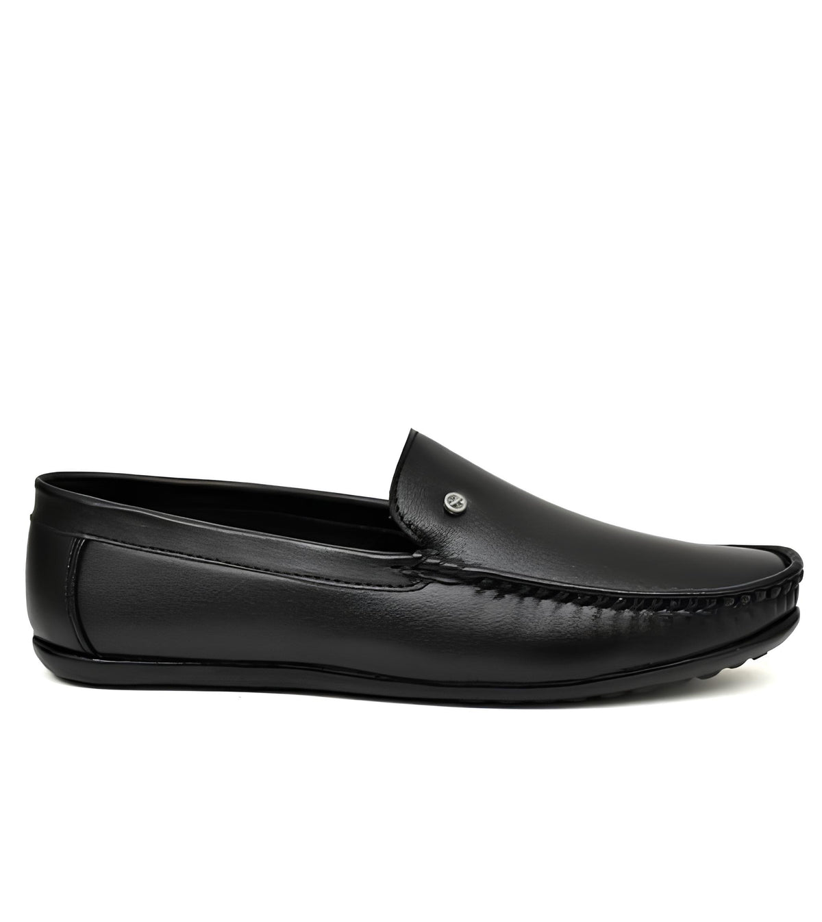 Latest Stylish Loafers for Men & Boys | Casual Slip-On Daily Wear Shoes | Comfortable Lightweight Driving Shoes for Office & Regular Use - LOAFER101-BLK
