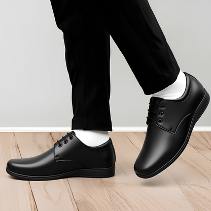 WUGO - Latest Luxury Men Formal Shoes | Black Derby Shoes | Office Shoes For Men's & Boys - Black - UK 10