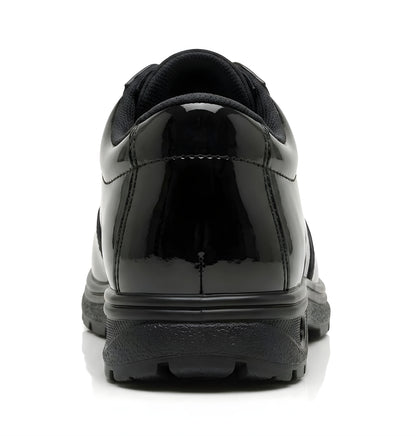 Latest Graceful Genuine Mild Leather Police Safety Shoes for Men | Steel Toe Heavy Duty Tactical Work Shoes | Anti-Slip Industrial Security Footwear For Men