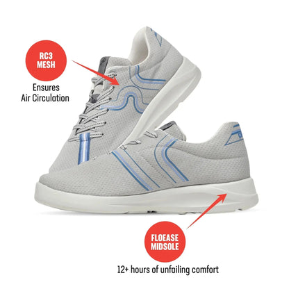 Route 44 Grey Training Shoes for Men Plaeto