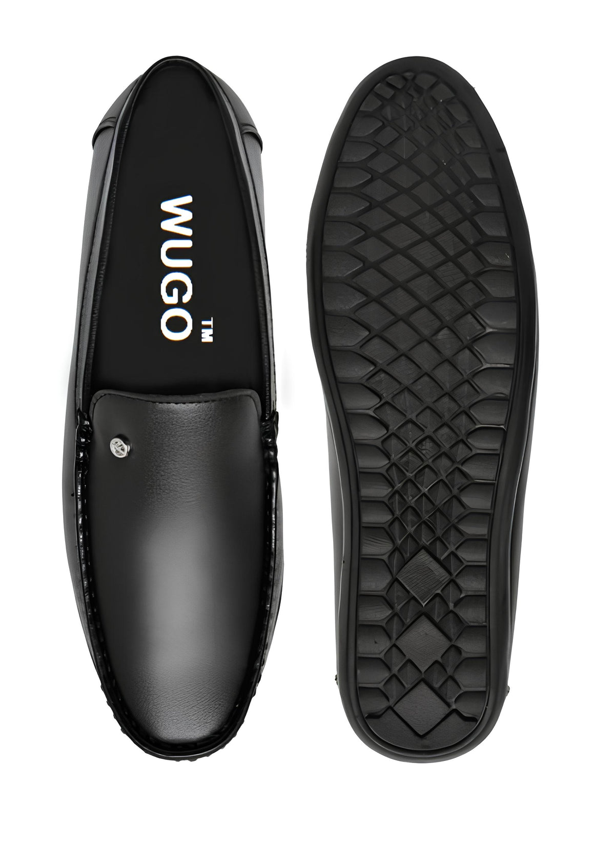 Latest Stylish Loafers for Men & Boys | Casual Slip-On Daily Wear Shoes | Comfortable Lightweight Driving Shoes for Office & Regular Use - LOAFER101-BLK