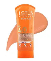 LOTUS HERBALS SAFE SUN SPF 40 DAILY SUNSCREEN 50 g