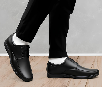 WUGO - Latest Stylish Men Formal Shoes | Office Shoes | Outdoor Shoes | Business Shoes For Men's & Boys - Black - UK 10