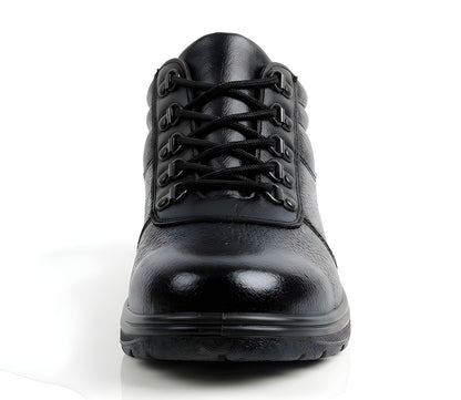 Latest Trendy Genuine Mild Leather Police Boots for Men | Heavy Duty Tactical Safety Boots | Anti-Skid Durable Industrial Work Shoes For Men