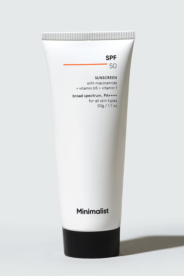 Minimalist SPF 50 PA++++ Sunscreen 50 GRAM