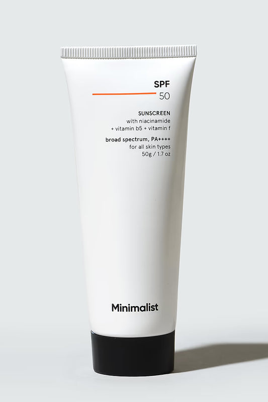 Minimalist SPF 50 PA++++ Sunscreen 50 GRAM
