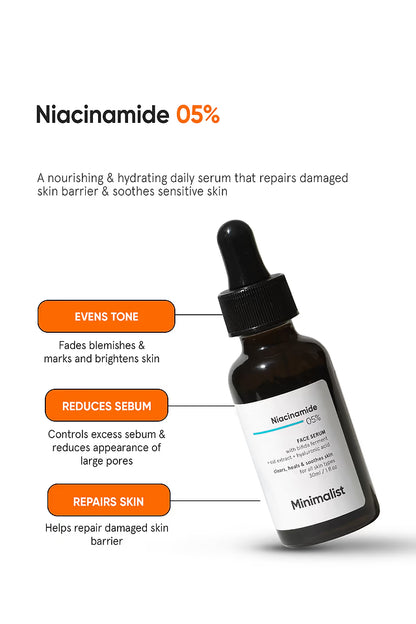 Minimalist 5% Niacinamide Face Serum 30 MILLI_LITRE