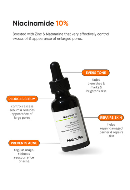 Minimalist 10% Niacinamide Face Serum 30 MILLI_LITRE